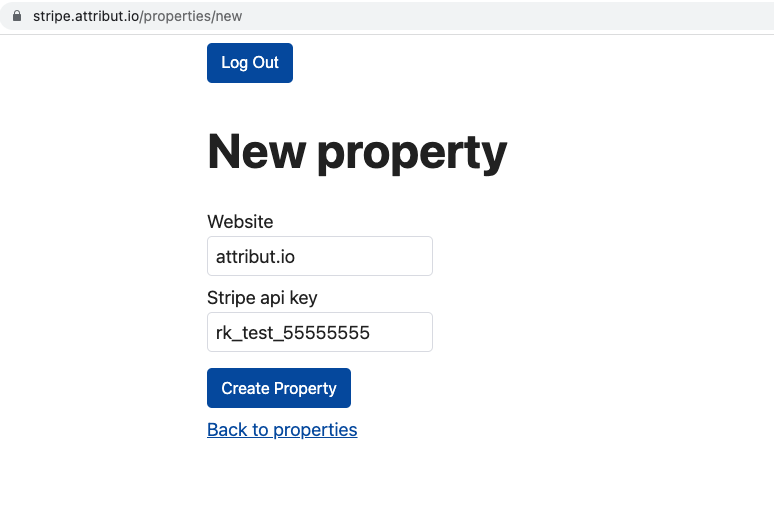 create property in app to interact with stripe checkout session data